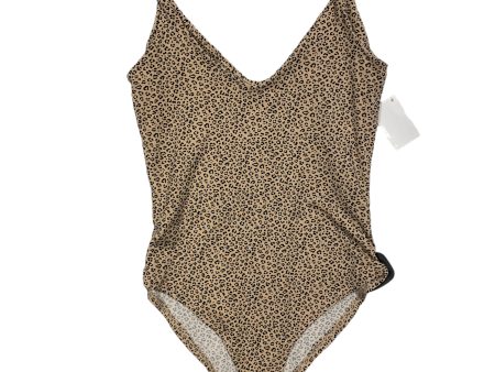 Animal Print Bodysuit Gaze, Size Xs Supply