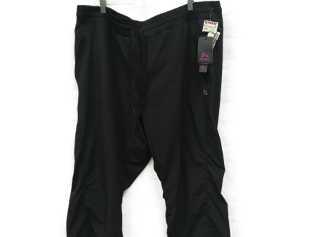 Black Athletic Pants By Rbx, Size: 3x Hot on Sale