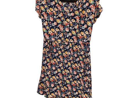 Multi-colored Dress Casual Short Loft, Size Xxs on Sale