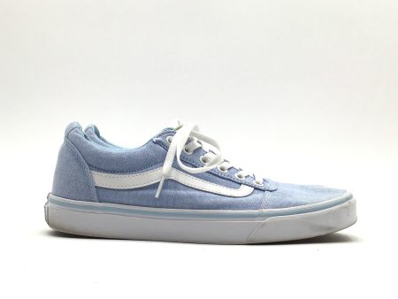 Blue Shoes Sneakers Vans, Size 9.5 Cheap