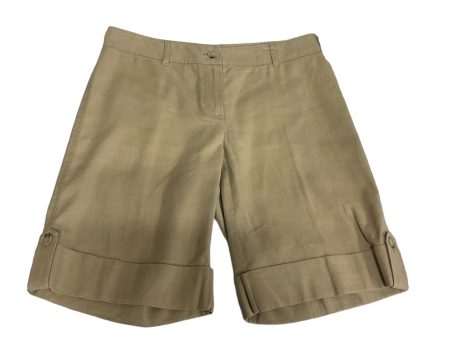 Tan Shorts Theory, Size 8 Online Sale