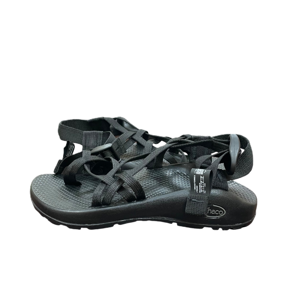 Black Sandals Flats By Chacos, Size: 6 Fashion