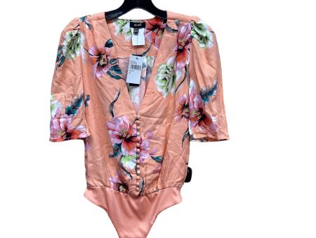 Floral Print Bodysuit Clothes Mentor, Size Xs Supply