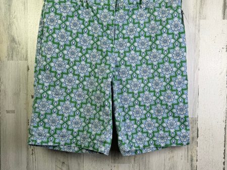 Blue & Green Shorts Lands End, Size 18 Online now