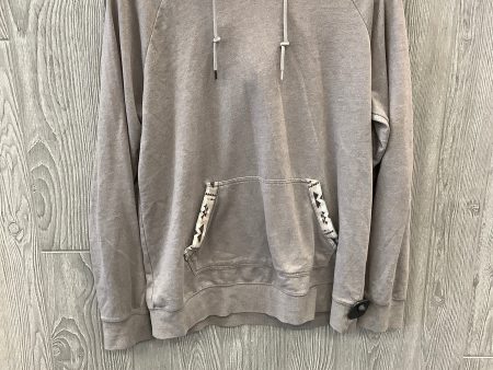 Grey Sweatshirt Hoodie Clothes Mentor, Size L Cheap