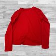 Red Top Long Sleeve Michael By Michael Kors, Size M Sale