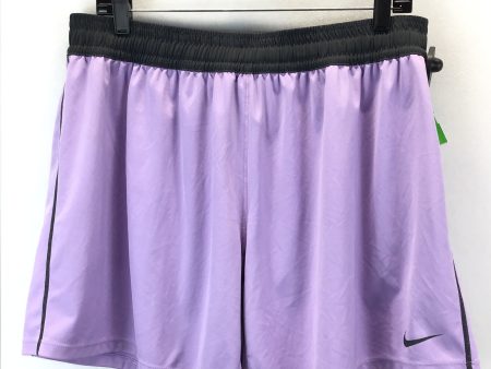 Black & Purple Athletic Shorts Nike, Size Xl For Sale