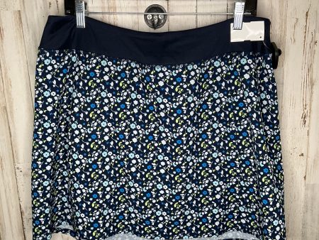 Floral Print Athletic Skort Clothes Mentor, Size L Online Sale