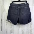 Black Denim Shorts American Eagle, Size 14 Fashion