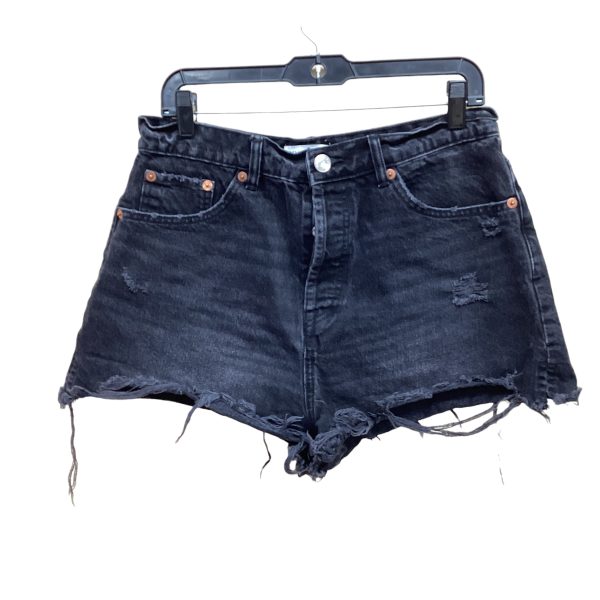 Black Denim Shorts Zara, Size 12 Sale