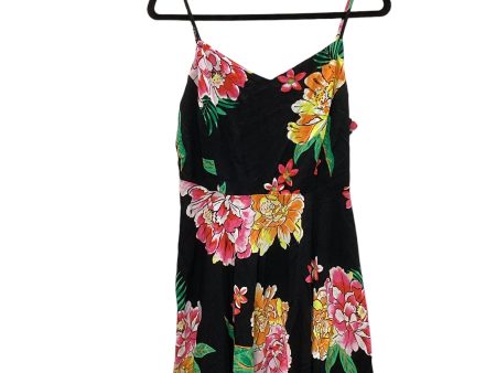 Floral Print Dress Casual Short Old Navy, Size L For Sale