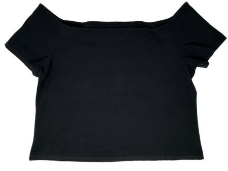 Black Top Short Sleeve Ann Taylor, Size Xl For Cheap