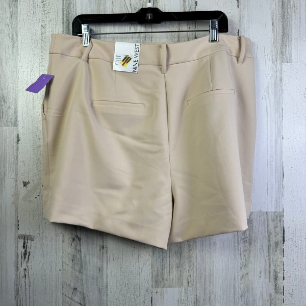 Beige Shorts Nine West, Size 16 Online now