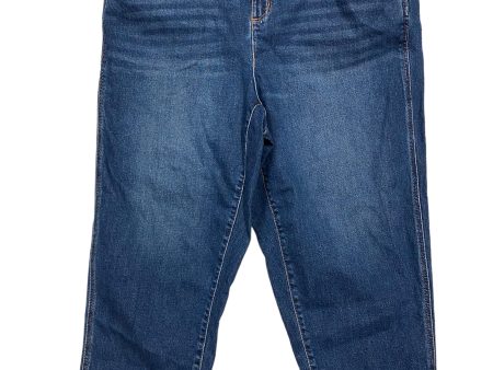 Blue Denim Jeans Cropped Lane Bryant, Size 18 Online