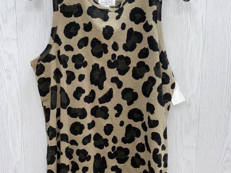 Animal Print Top Sleeveless Mudpie, Size S Online now