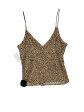 Animal Print Top Sleeveless Gaze, Size S on Sale