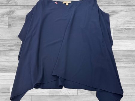 Navy Top Short Sleeve Michael Kors O, Size S Sale