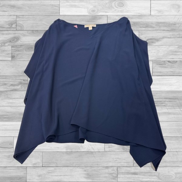 Navy Top Short Sleeve Michael Kors O, Size S Sale