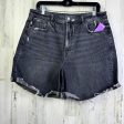 Black Denim Shorts American Eagle, Size 14 Fashion