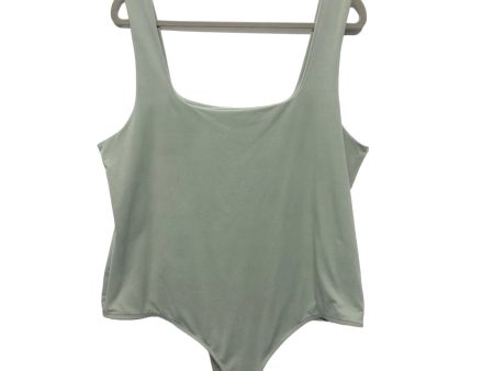 Green Bodysuit Clothes Mentor, Size 1x Fashion