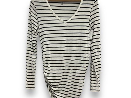 Maternity Top Long Sleeve By Motherhood  Size: M Online Hot Sale