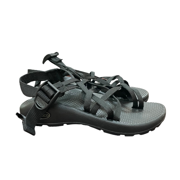 Black Sandals Flats By Chacos, Size: 6 Fashion