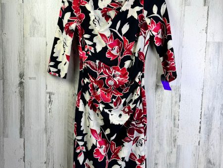 Black & Red Dress Work White House Black Market, Size Xs For Cheap