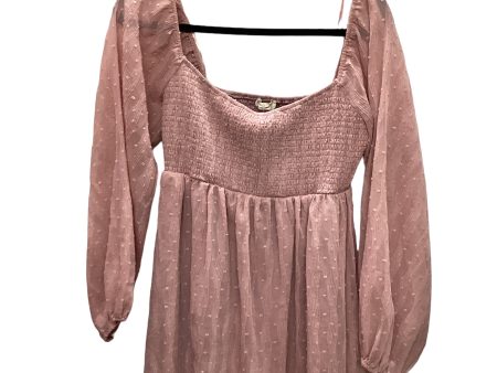 Pink Dress Casual Short Altard State, Size M For Sale