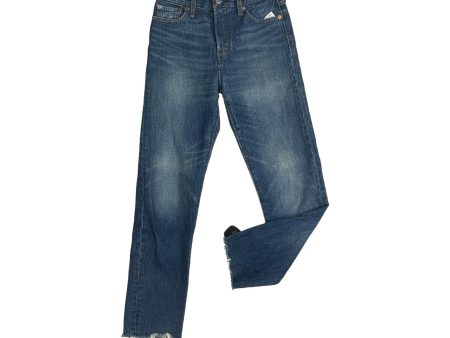 Blue Denim Jeans Cropped Levis, Size 2 Online Hot Sale