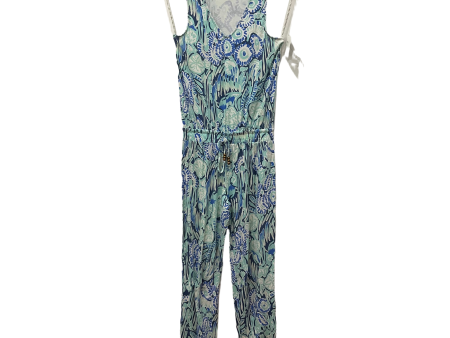 Blue Jumpsuit Lilly Pulitzer, Size Xs For Sale