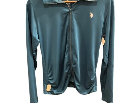 Athletic Jacket By Us Polo Assoc  Size: L Online Hot Sale