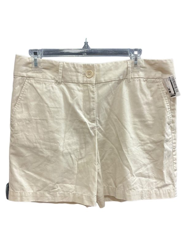 Beige Shorts Loft, Size 8 Hot on Sale