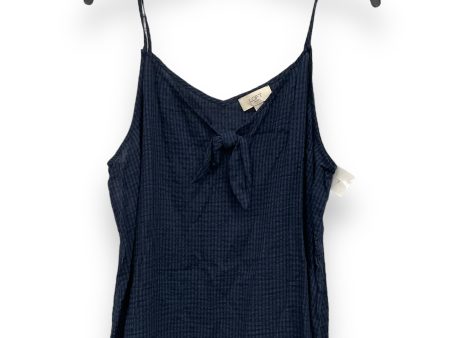 Blue Tank Top Loft, Size L Hot on Sale