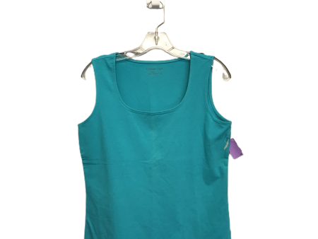 Blue Tank Top By Coldwater Creek, Size: M Online Hot Sale