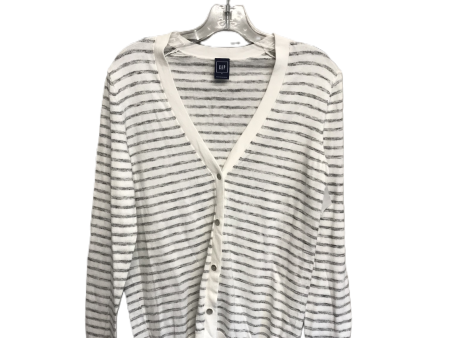 Striped Pattern Cardigan By Gap, Size: M Discount