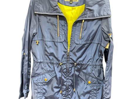 Blue Yellow Jacket Windbreaker Apt 9, Size S Hot on Sale