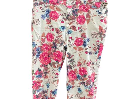 Floral Print Capris St Johns Bay, Size 8 Online