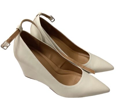 Cream Shoes Heels Wedge Nordstrom, Size 8 For Discount