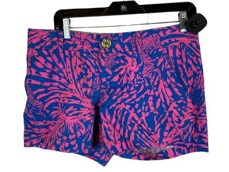 Blue & Pink Shorts Designer Lilly Pulitzer, Size 6 Fashion