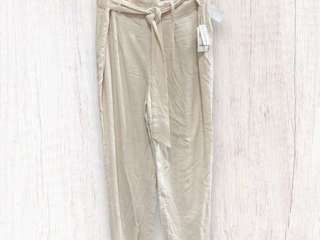 Beige Pants Linen Bar Iii, Size L Online