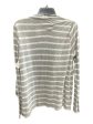 Grey White Cardigan J Crew, Size M Hot on Sale