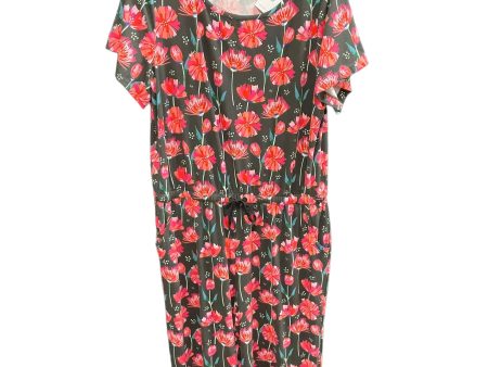 Floral Print Jumpsuit Clothes Mentor, Size Xl Online now