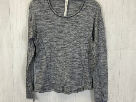 Athletic Top Long Sleeve Crewneck By Lululemon  Size: 4 Sale