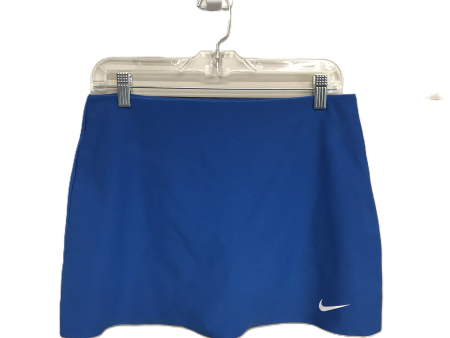 Blue Athletic Skort By Nike, Size: M Online