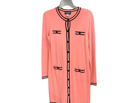 Black & Pink Dress Casual Midi Karl Lagerfeld, Size Xs Cheap