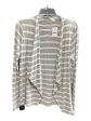 Grey White Cardigan J Crew, Size M Hot on Sale